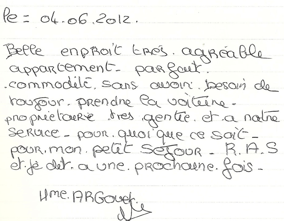 Les petits mots de nos curist