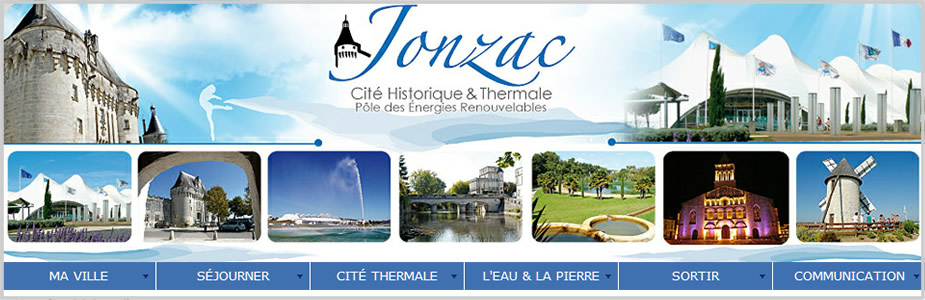 Site internet de la Ville de Jonzac